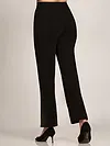 Solid Black Parallel Women Jeggings